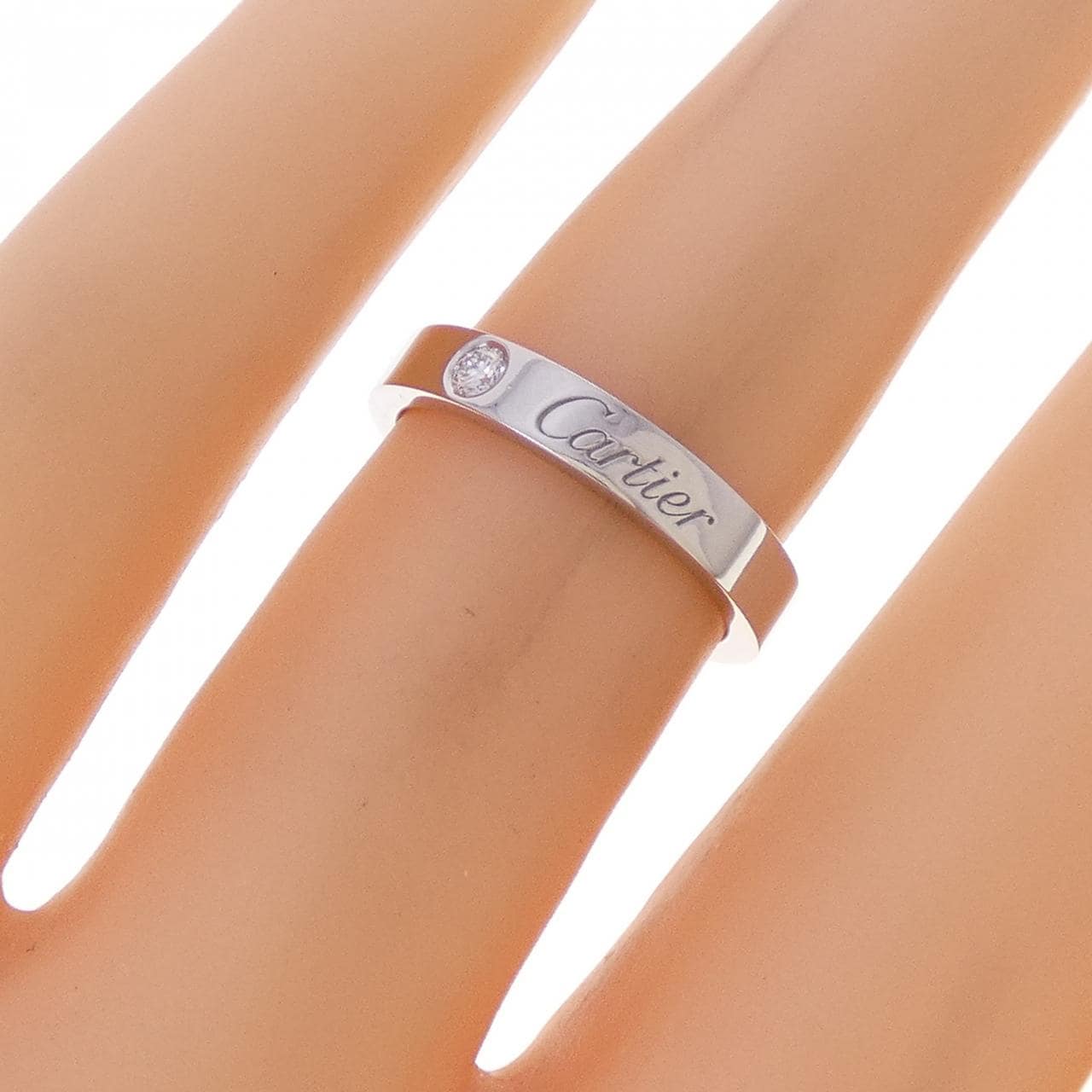 カルティエ ウェディング 1P リング