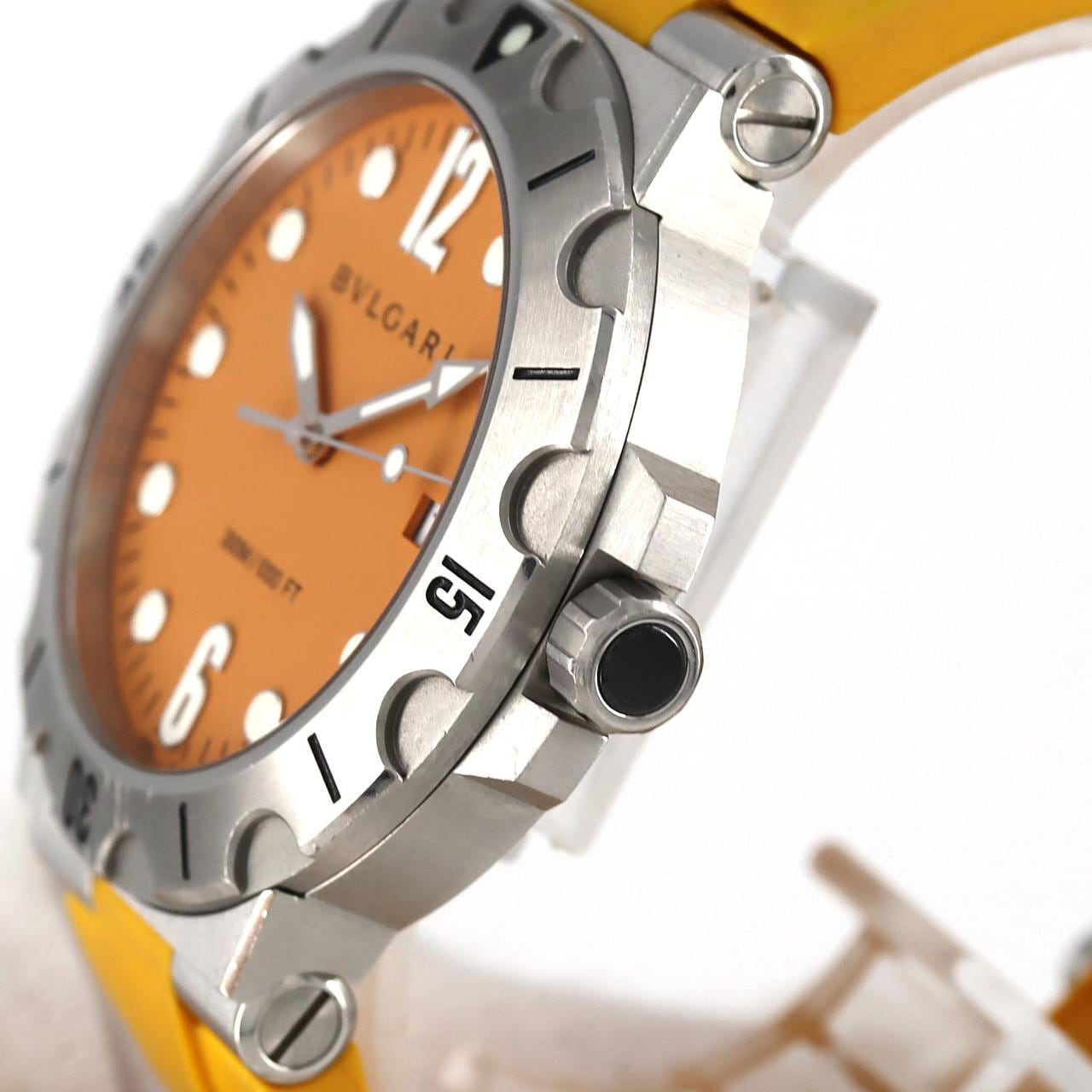 【ノーメンテナンス還元価格】ブルガリ ディアゴノスクーバ DP41SSD/DP41C8SVSD SS 自動巻