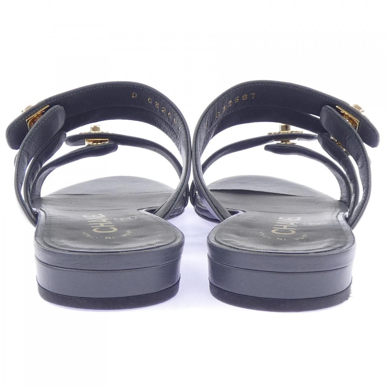 シャネル CHANEL G32587X52180 サンダル