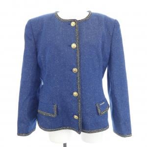 【ヴィンテージ】レオナールファッション LEONARD FASHION ノーカラージャケット