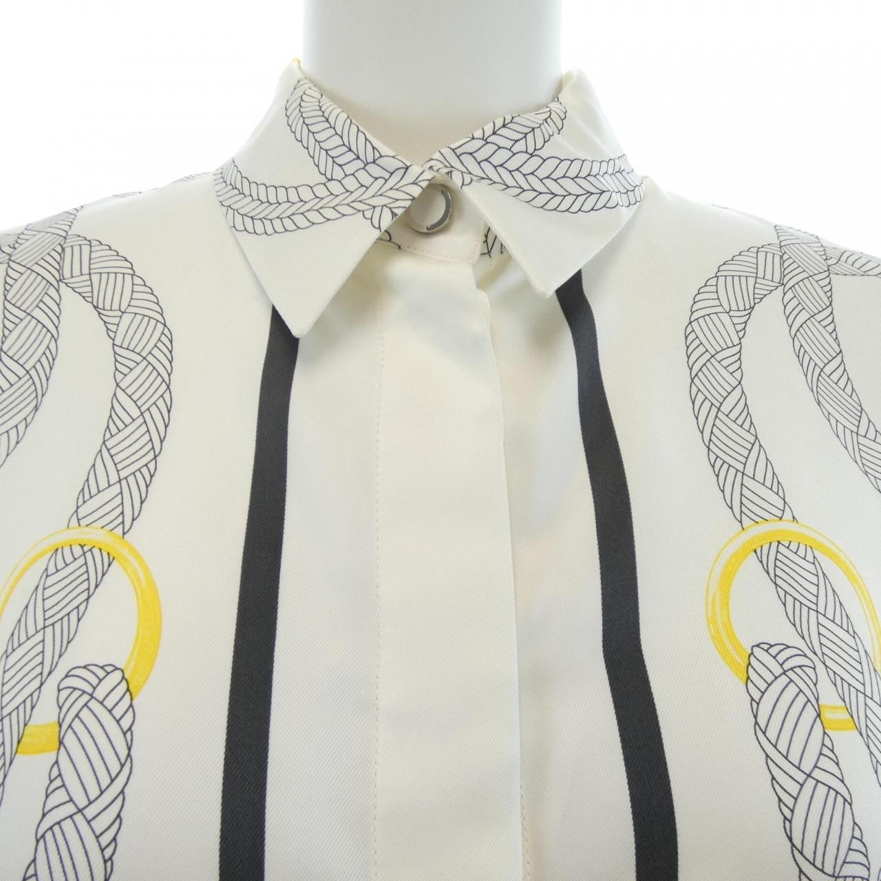 エルメス HERMES クルードセル パルフロワリミックス 5H0628DL シャツ