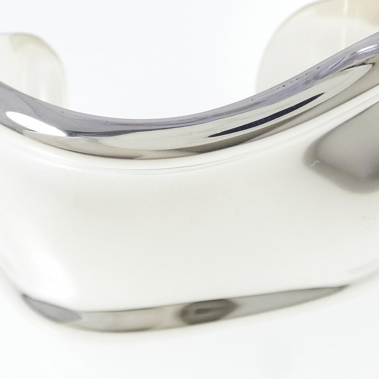 ティファニー ボーン カフ ナロー バングル