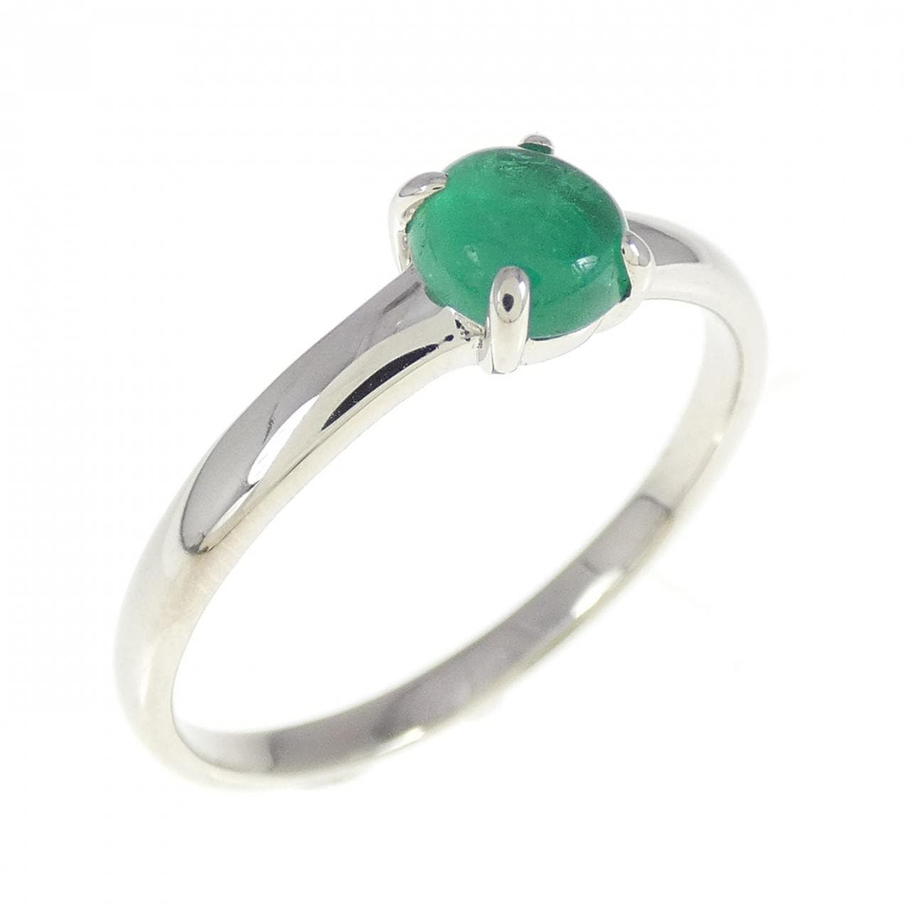 PT999 エメラルド リング 0.40CT