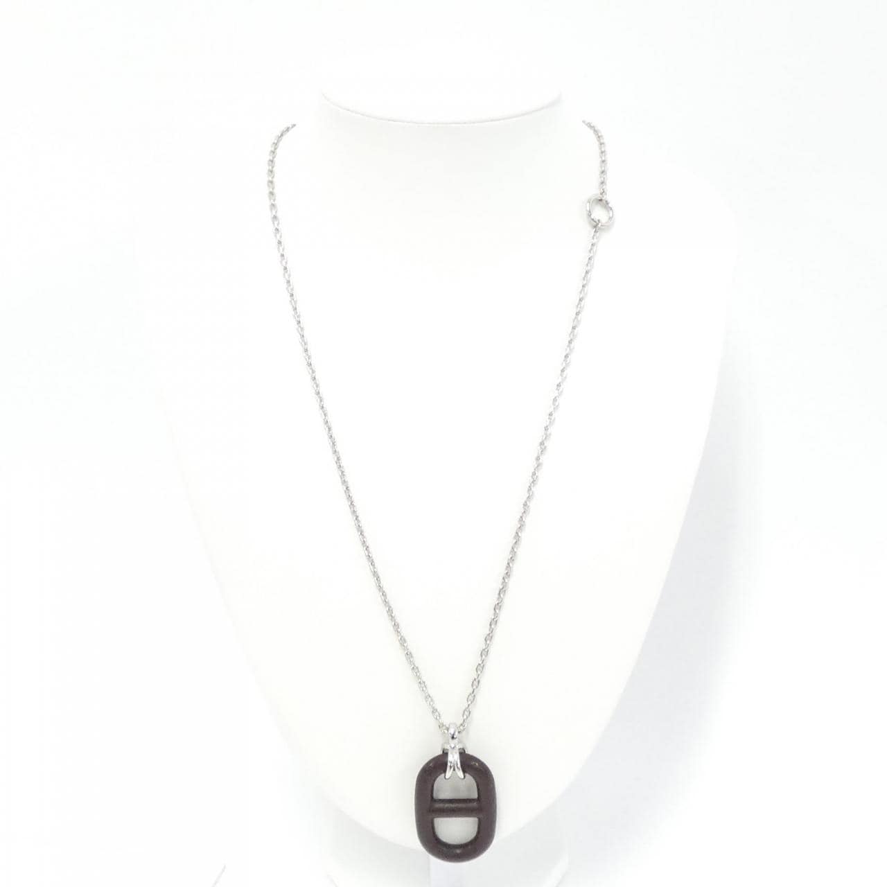 HERMES Chaine Dunkle 077349FP Necklace