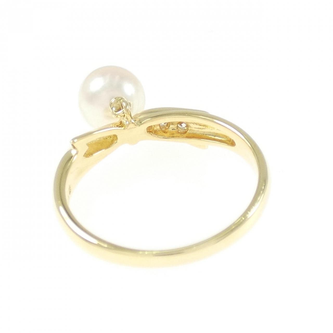 MIKIMOTO Akoya珍珠戒指 6.6mm