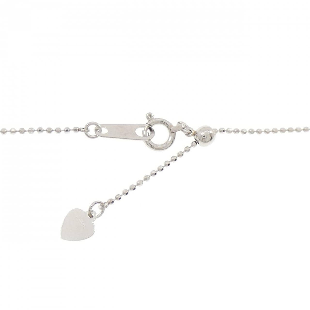 PT900/PT850 ルビー ネックレス 0.31CT