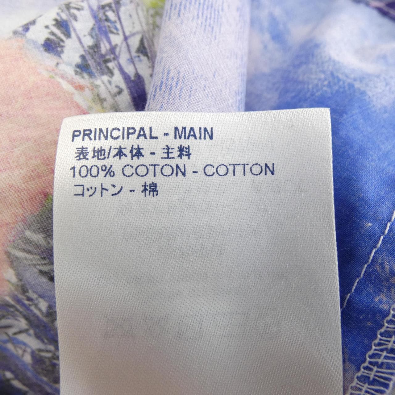 ルイヴィトン LOUIS VUITTON フラワーポプリンパッチワークフーディ HIS79WTXB パーカー