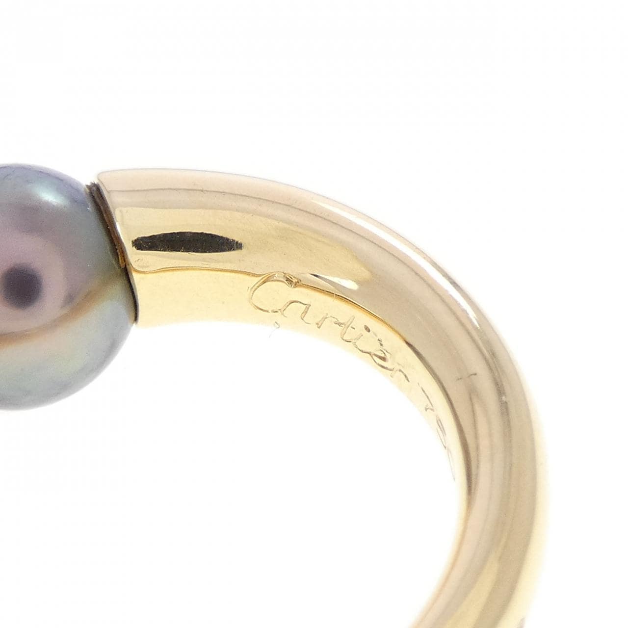 【ヴィンテージ】カルティエ ペルラ リング 7.9mm