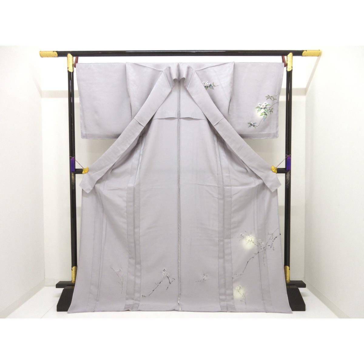 【未使用品】単衣　訪問着　友禅加工