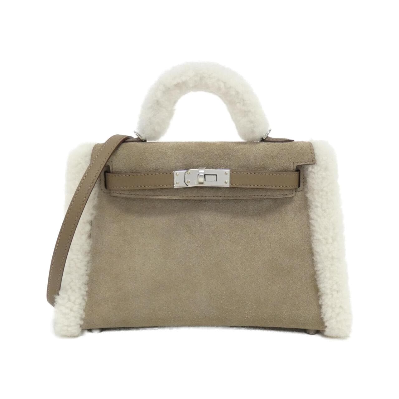 【未使用品】エルメス ミニ ケリー プルシュ MINI 084115CK バッグ