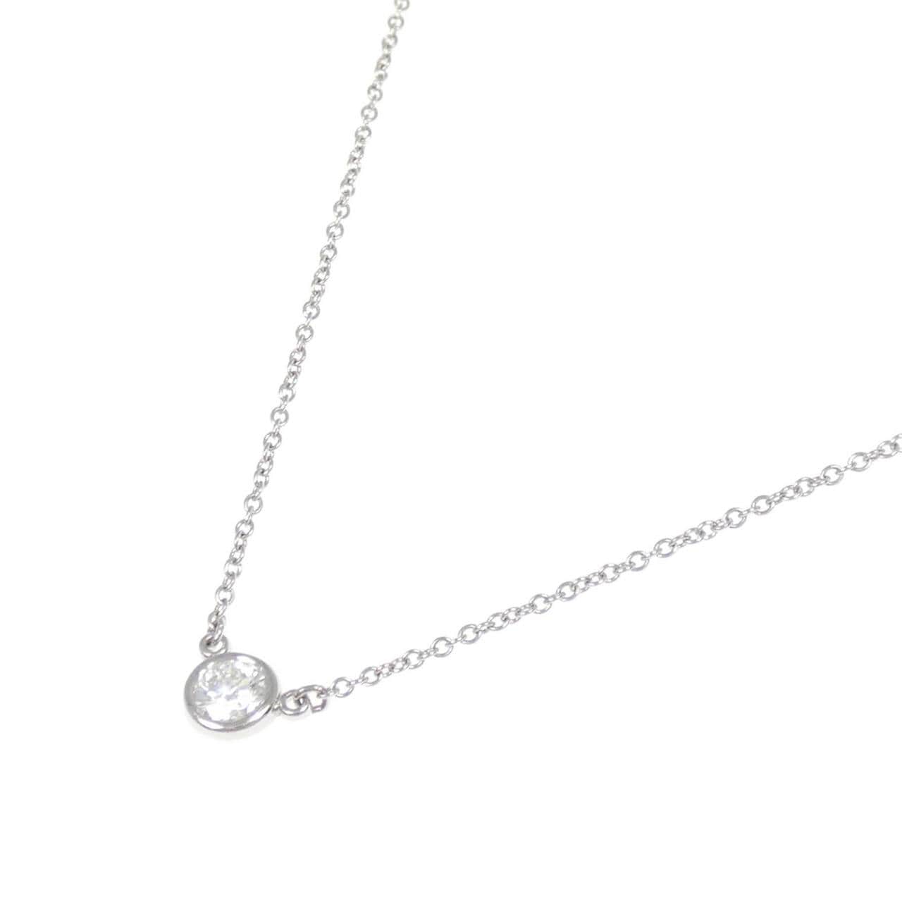 ティファニー バイザヤード ネックレス 0.20CT F VS1 3EXT