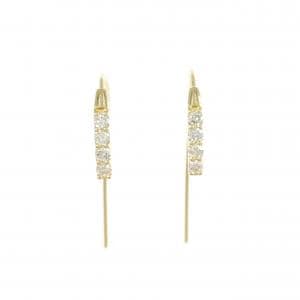 K18YG ダイヤモンド ピアス 0.20CT