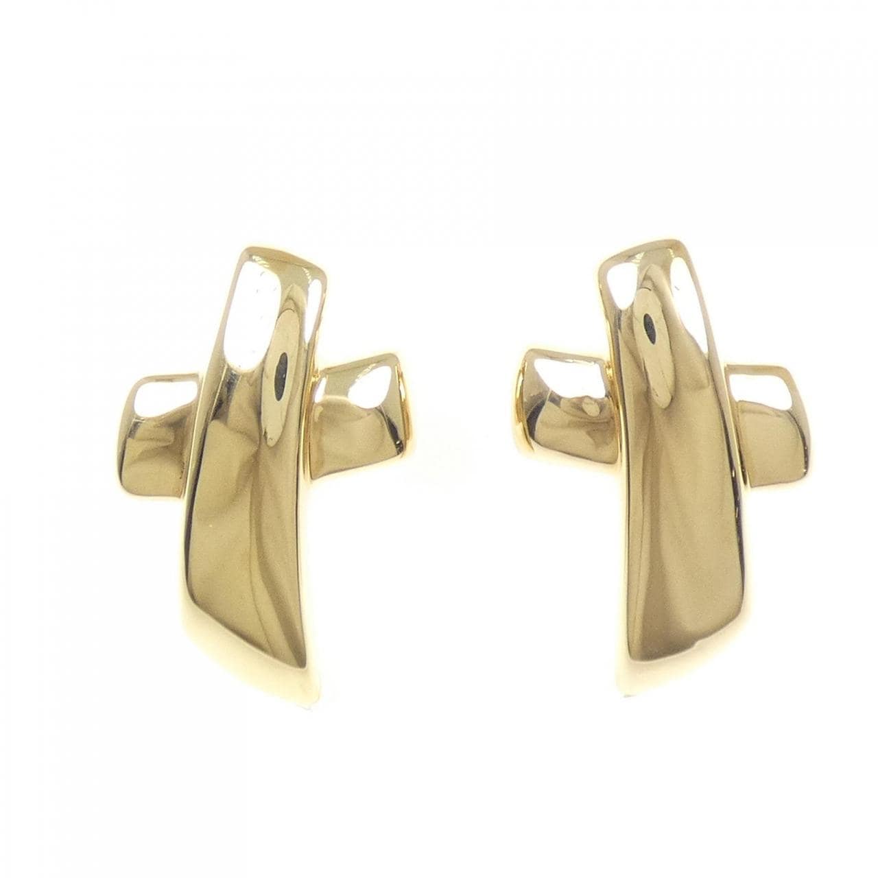 750YG/K18YG ピアス