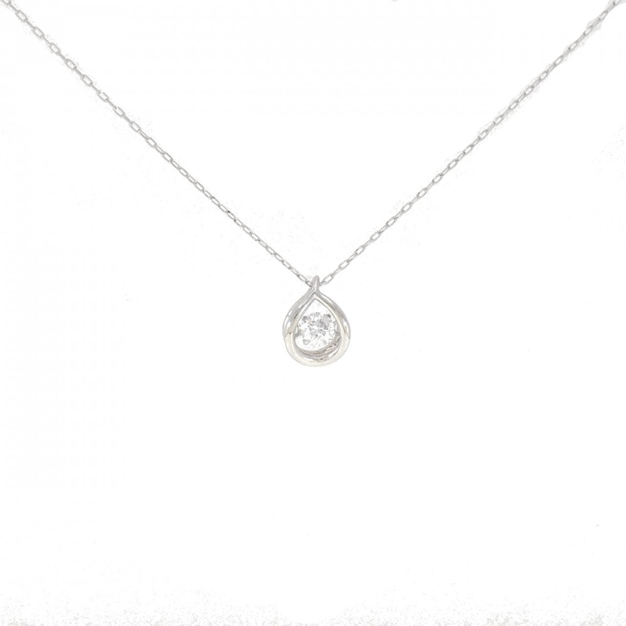PT900 ダイヤモンド ネックレス 0.135CT