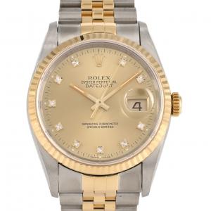 ROLEX Datejust 16233G.SSxYG自動上弦X 編號