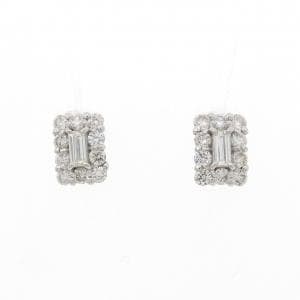 【新品】PT900 ダイヤモンド ピアス 0.44CT