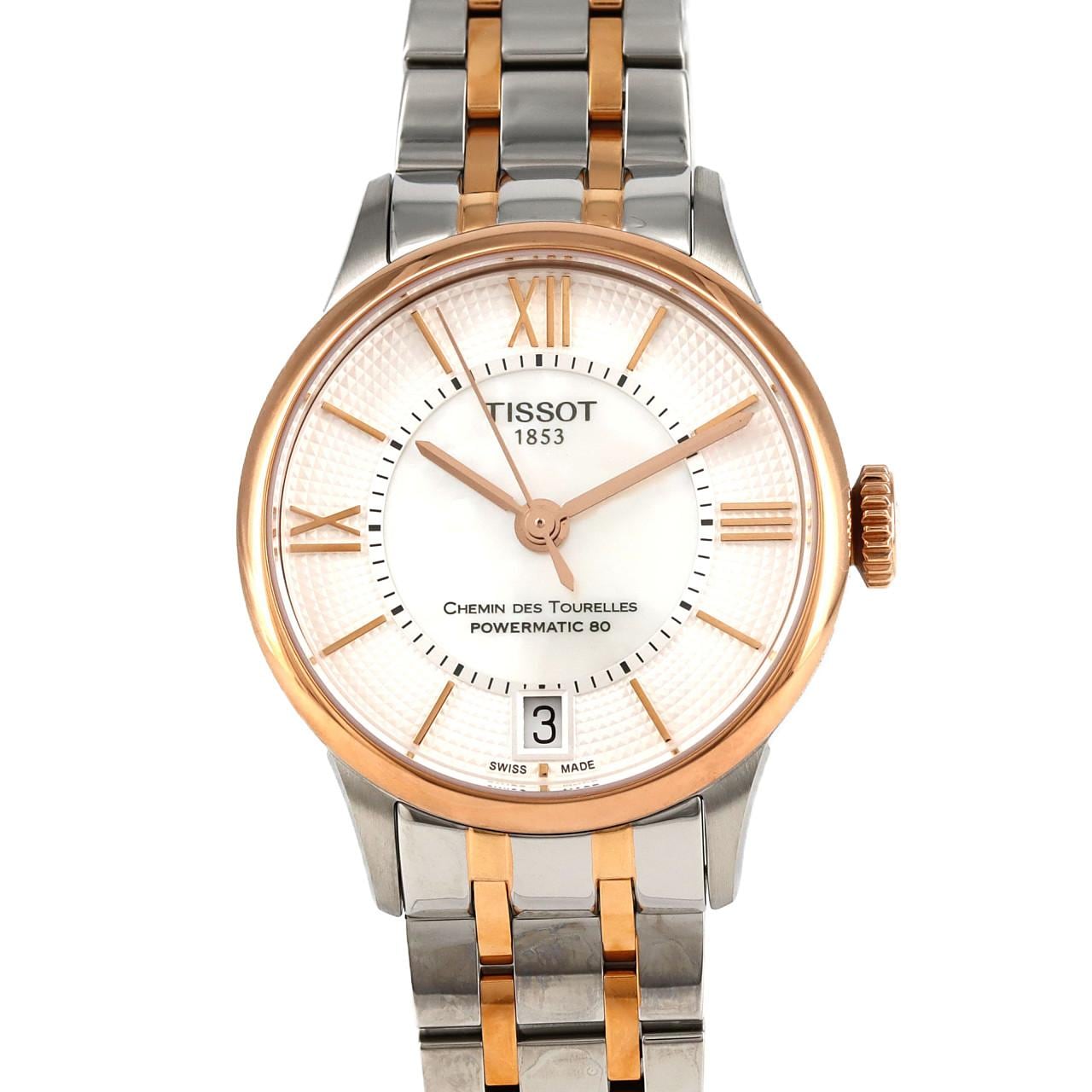 [BRAND NEW] Tissot Chemin des Tourelles Powermatic 80 PG Combi T099.207.22.118.02 SSxGP Automatic