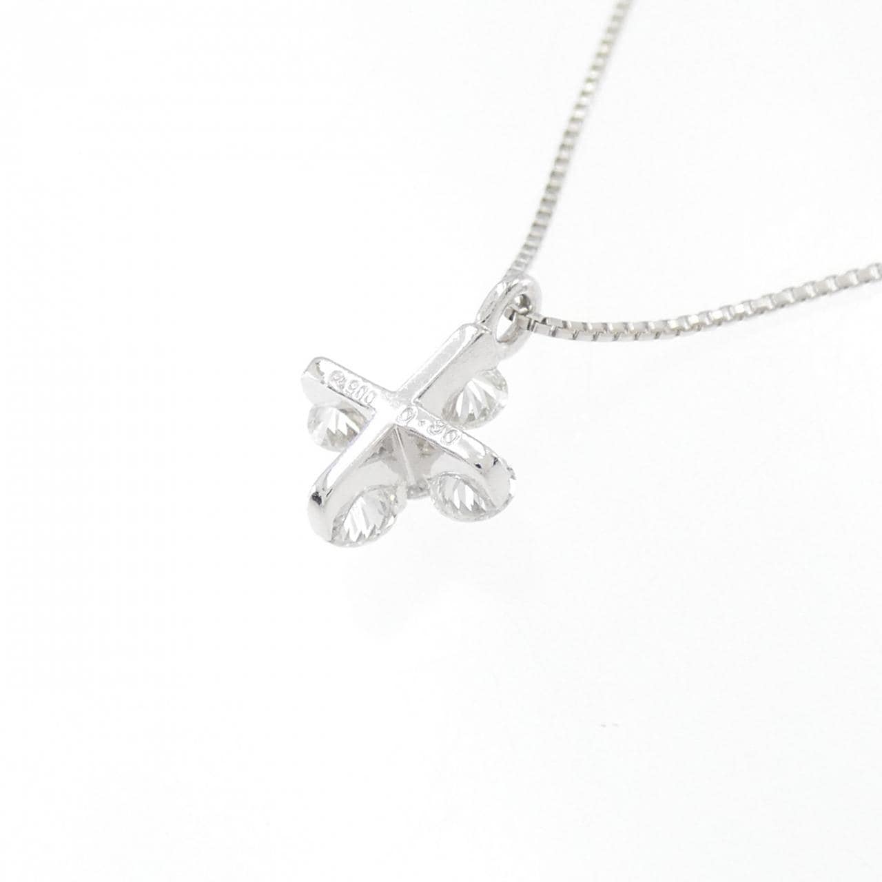 PT900/PT850 ダイヤモンド ネックレス 0.30CT