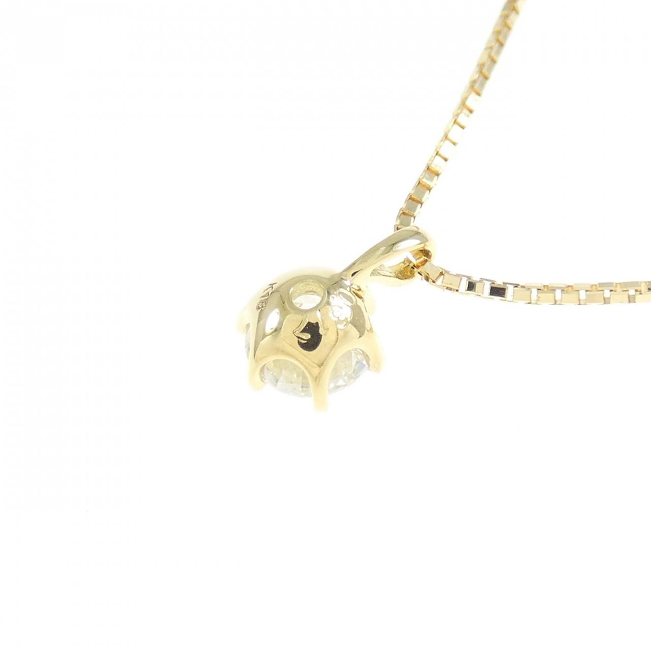 【新品】K18YG ダイヤモンド ネックレス 0.317CT G SI1 VG