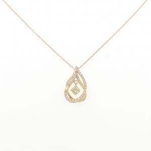 K18YG ダイヤモンド ネックレス 0.180CT