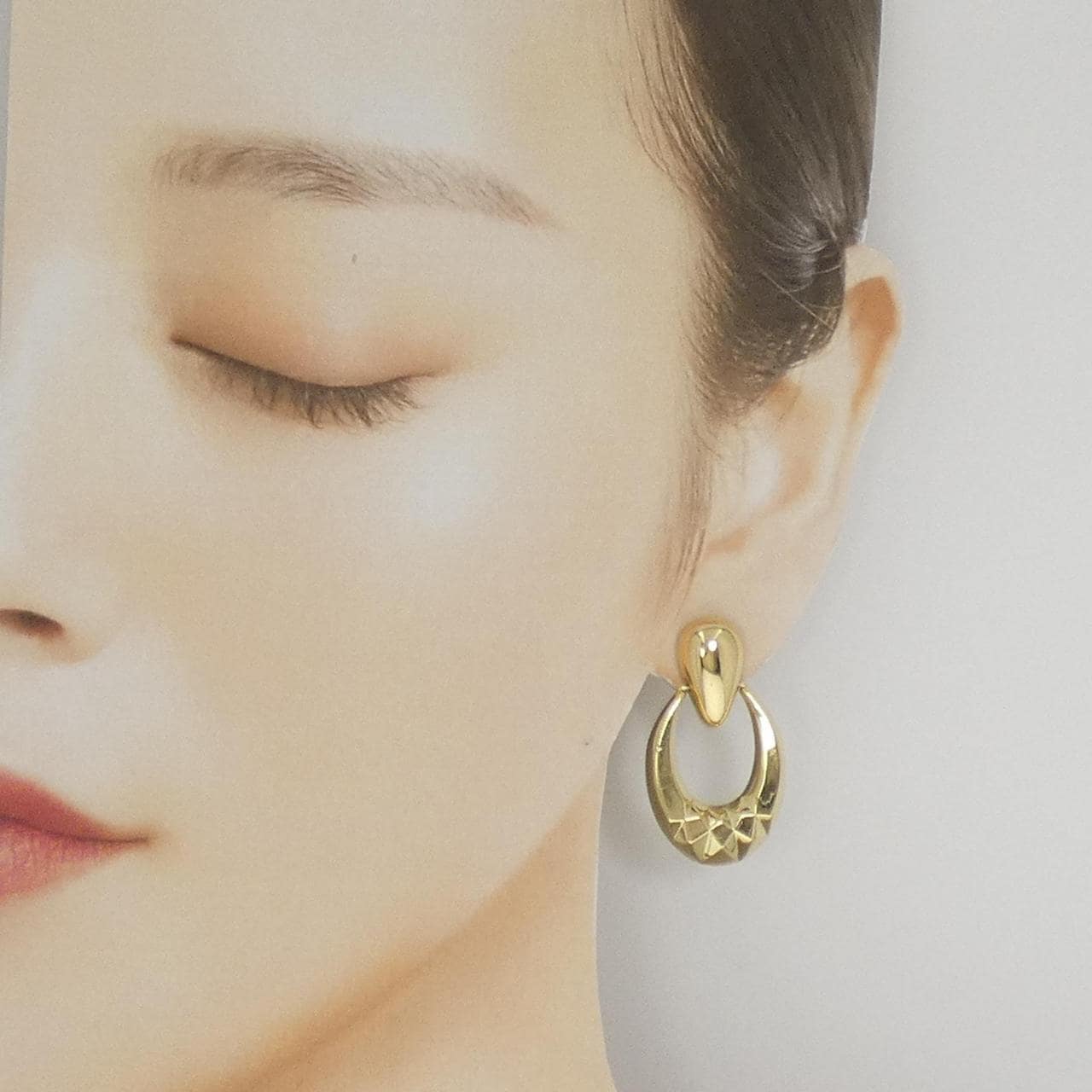 750YG/K18YG ピアス