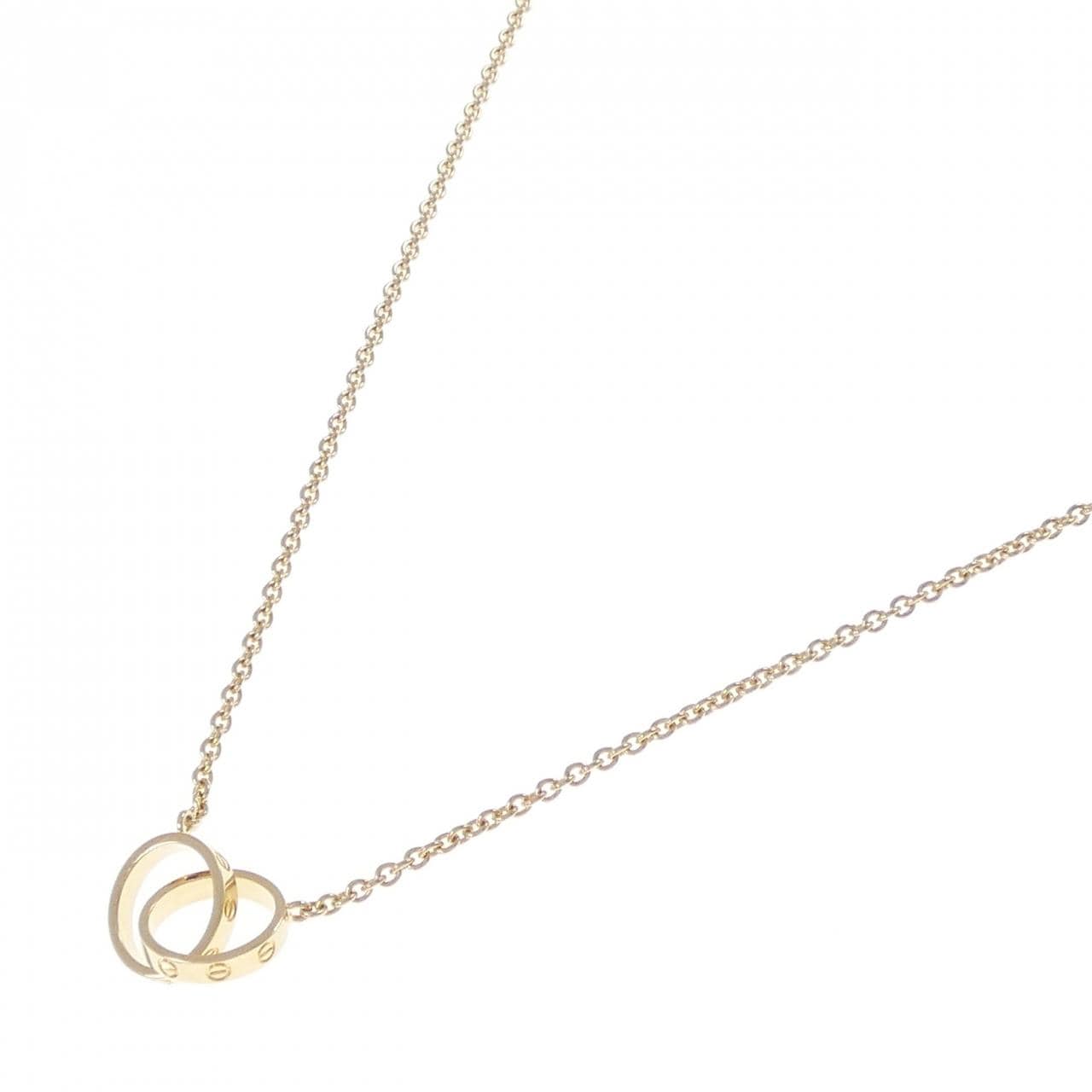 カルティエ ベビーラブ ネックレス