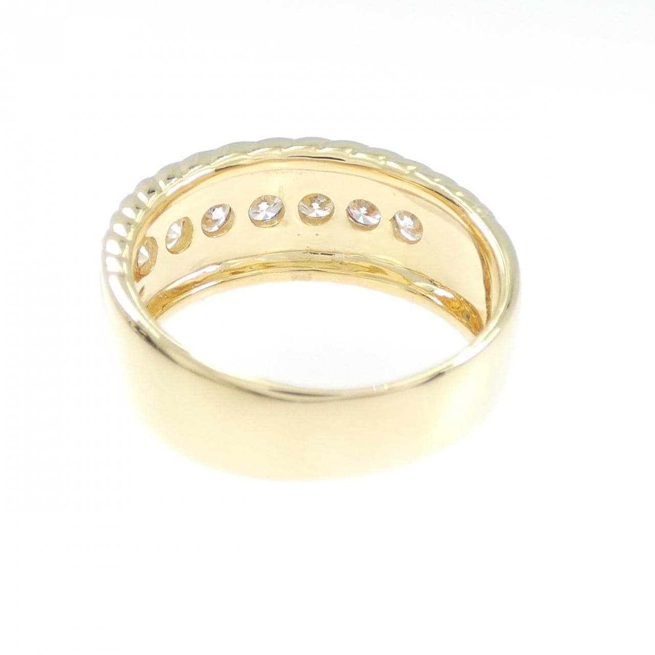 K18YG ダイヤモンド リング 0.73CT