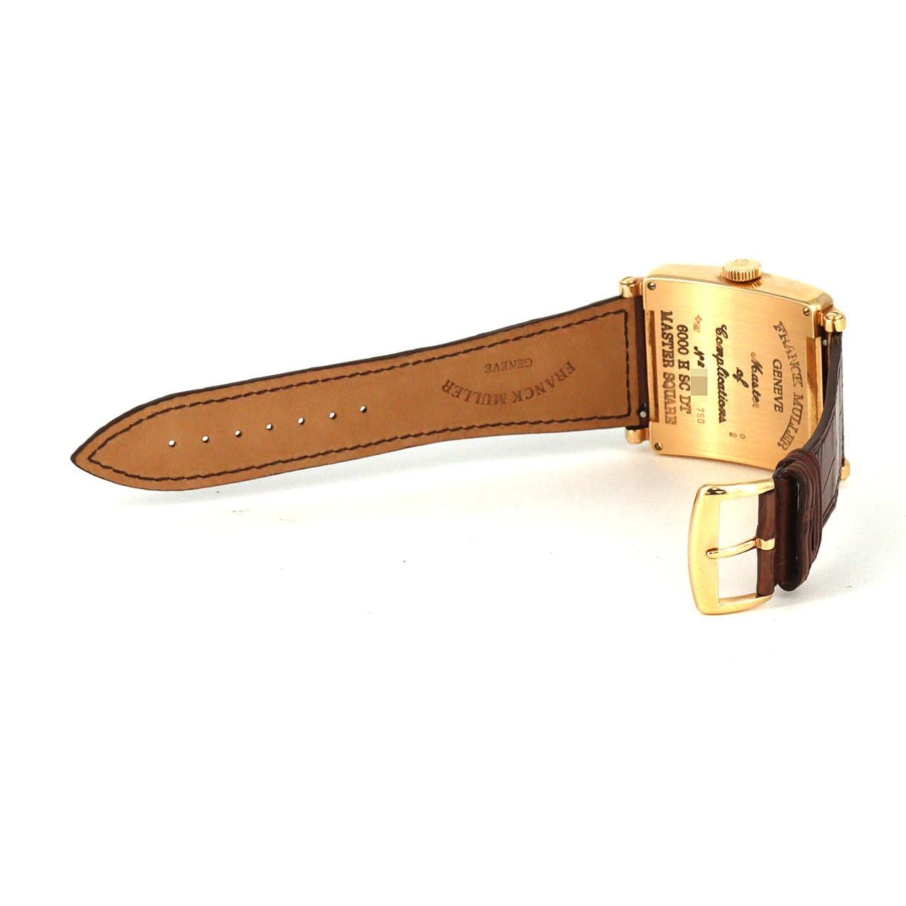 【ノーメンテナンス還元価格】フランクミュラー マスタースクエア RG 6000HSCDT PG･RG 自動巻