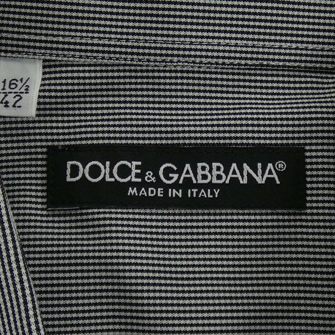 ドルチェアンドガッバーナ DOLCE&GABBANA S／Sシャツ