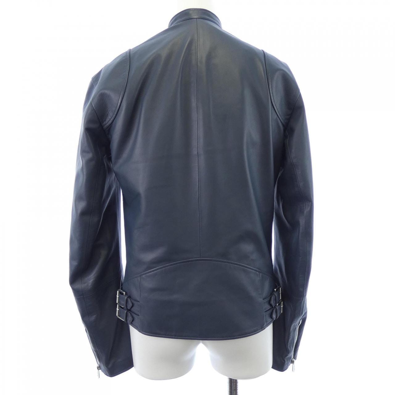 エルメス HERMES OD-0800 レザーライダースジャケット