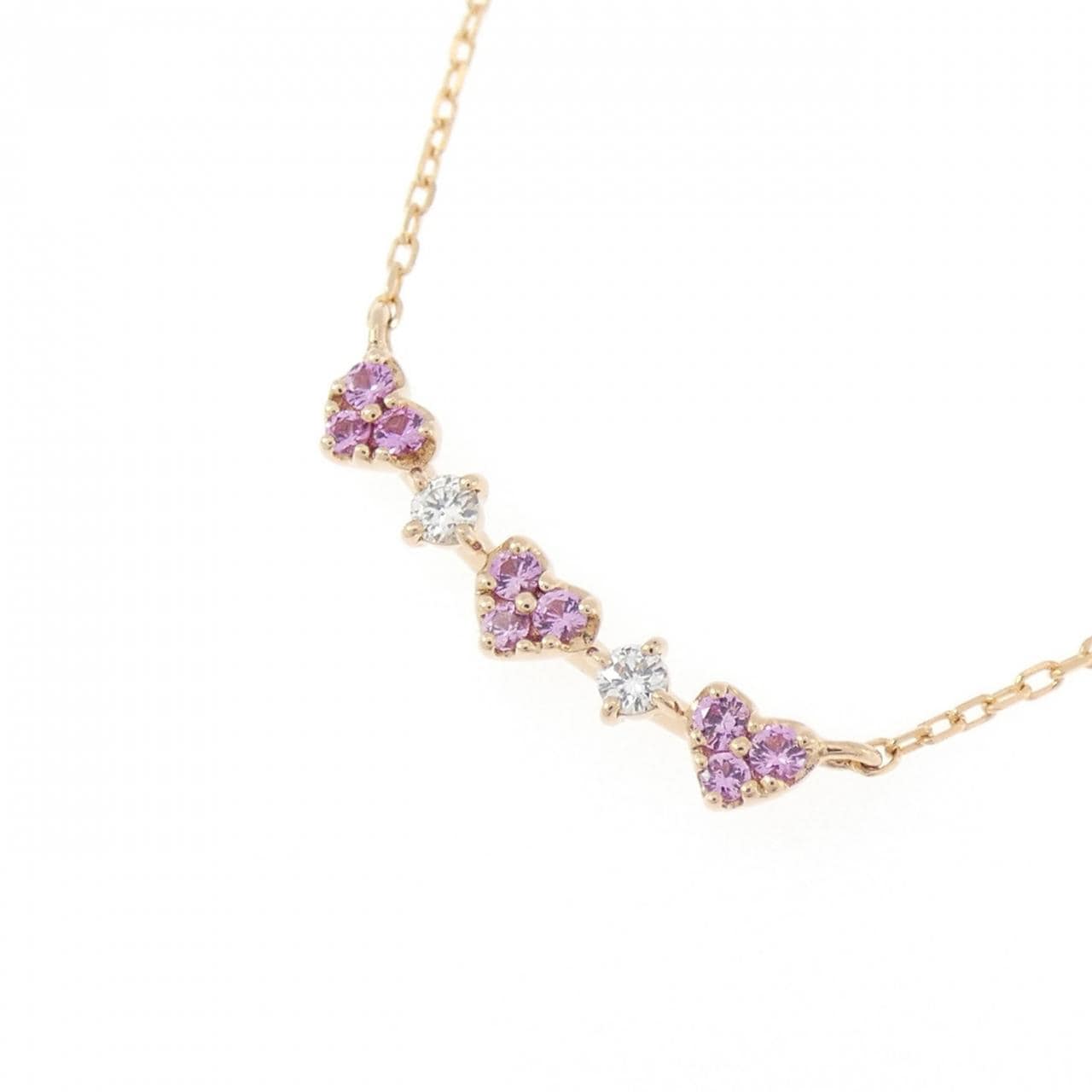 ポンテヴェキオ サファイヤ ネックレス 0.07CT