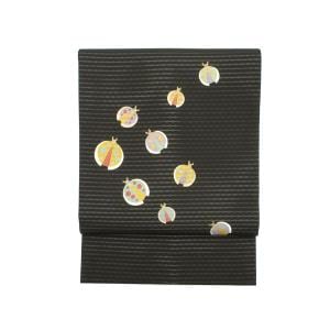 【未使用品】夏名古屋帯　変わり絽染帯　友禅加工