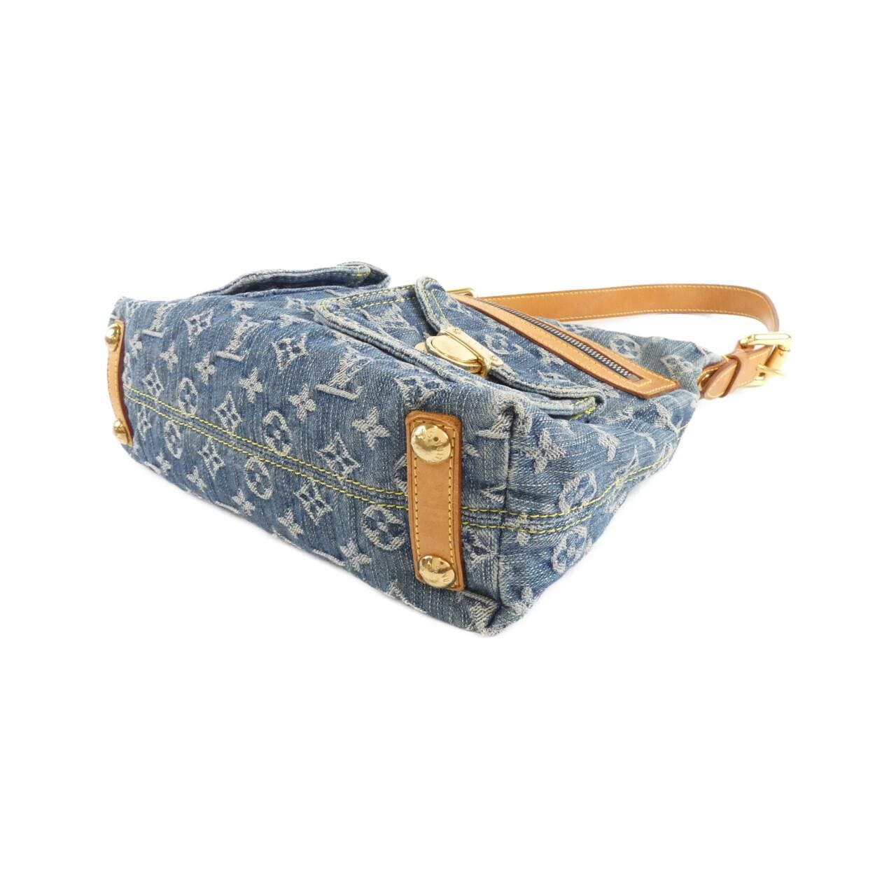 ルイヴィトン モノグラム デニム バギー PM M95049 ショルダーバッグ