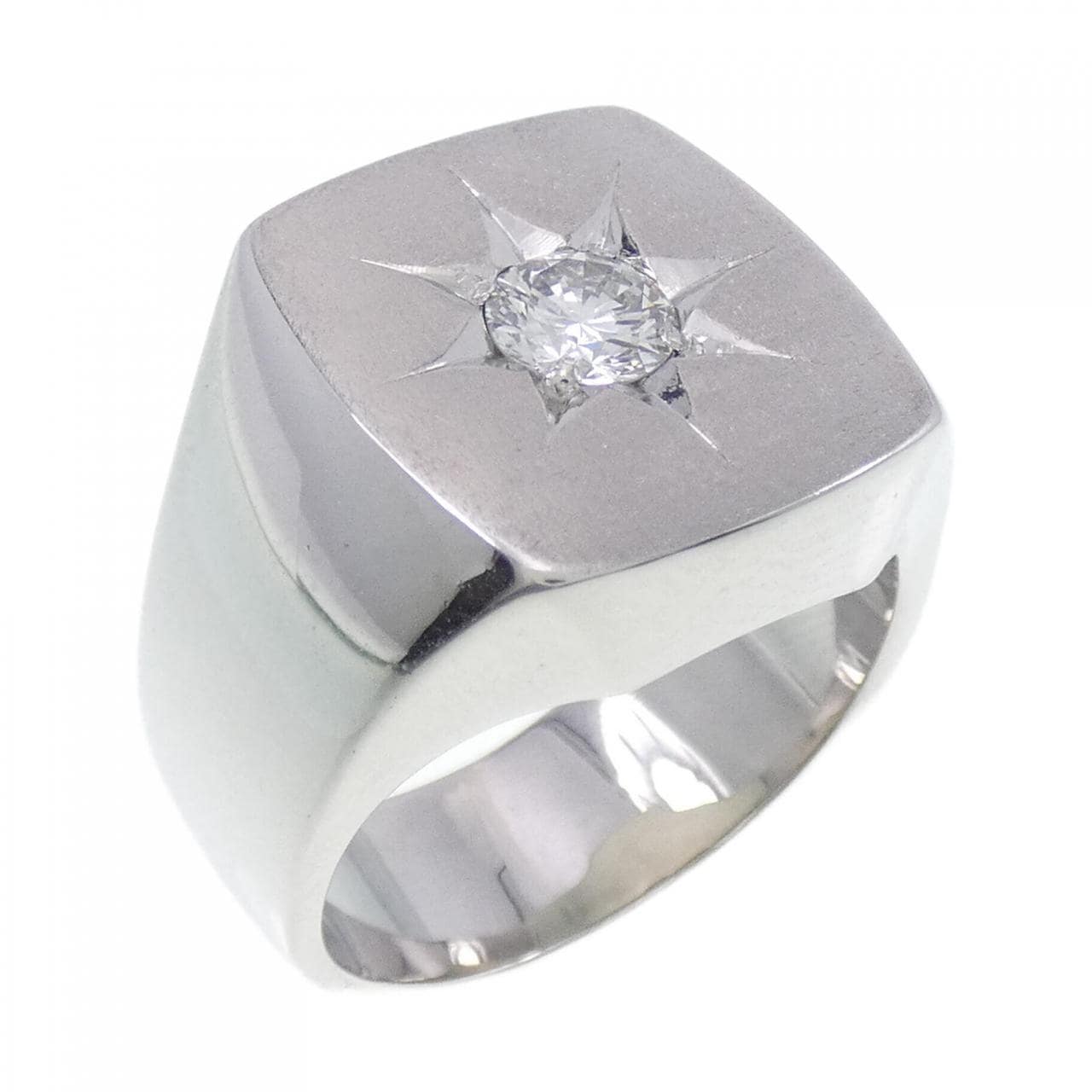 PT ダイヤモンド リング 0.53CT