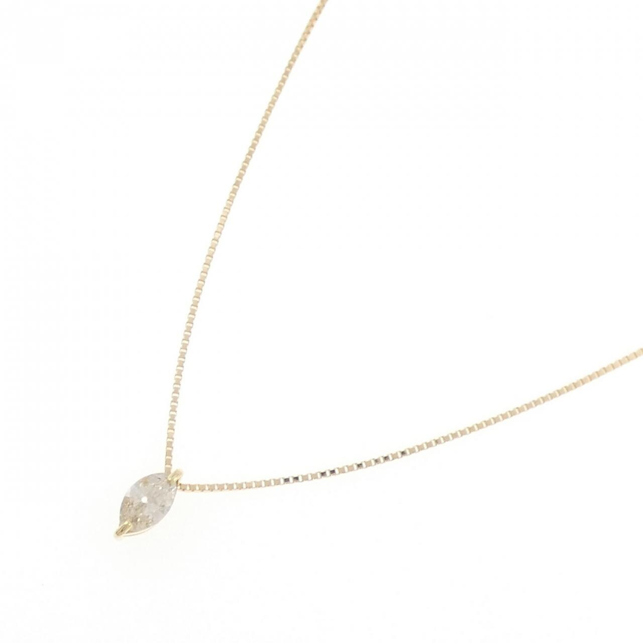 K18YG ダイヤモンド ネックレス 0.43CT
