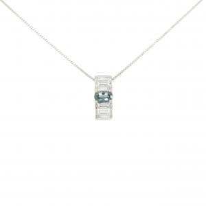 PT900/PT850 アレキサンドライト ネックレス 0.48CT