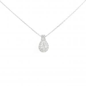 PT950 ダイヤモンド ネックレス 0.30CT D VS1 ペアシェイプ