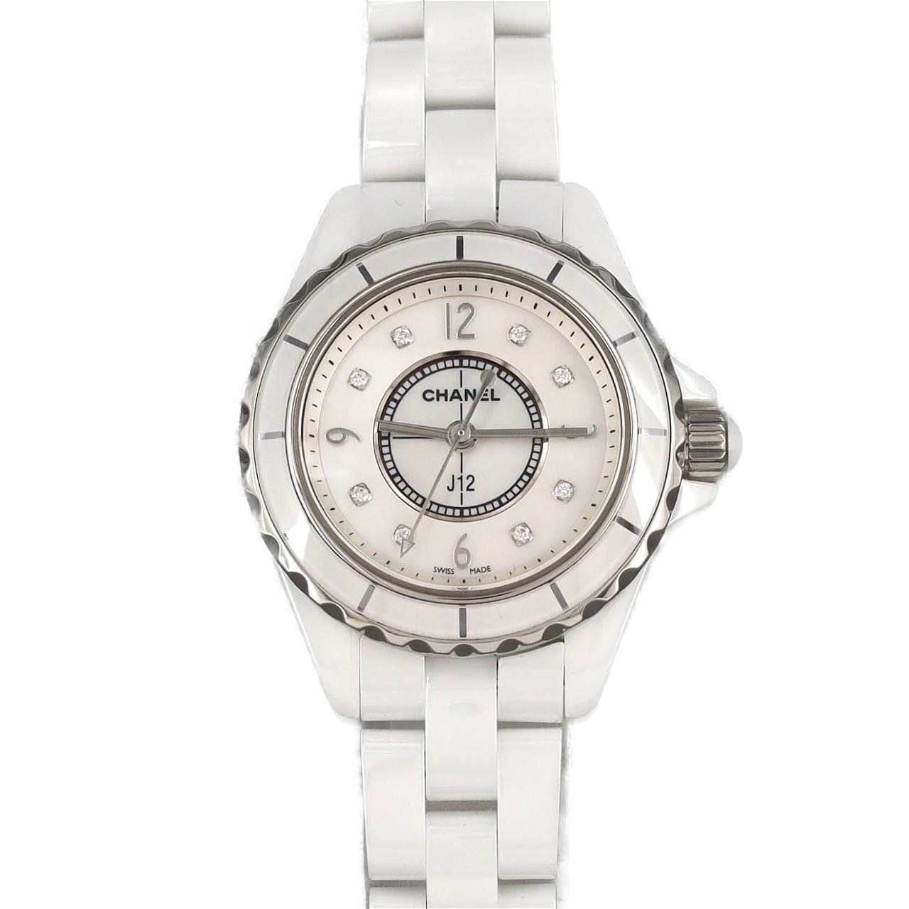 シャネル J12 29mmセラミック･8P H2570 セラミック クォーツ