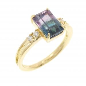 K18YG トルマリン リング 1.314CT