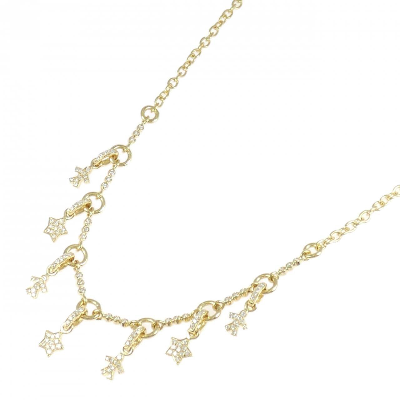 750YG ダイヤモンド ネックレス 2.10CT
