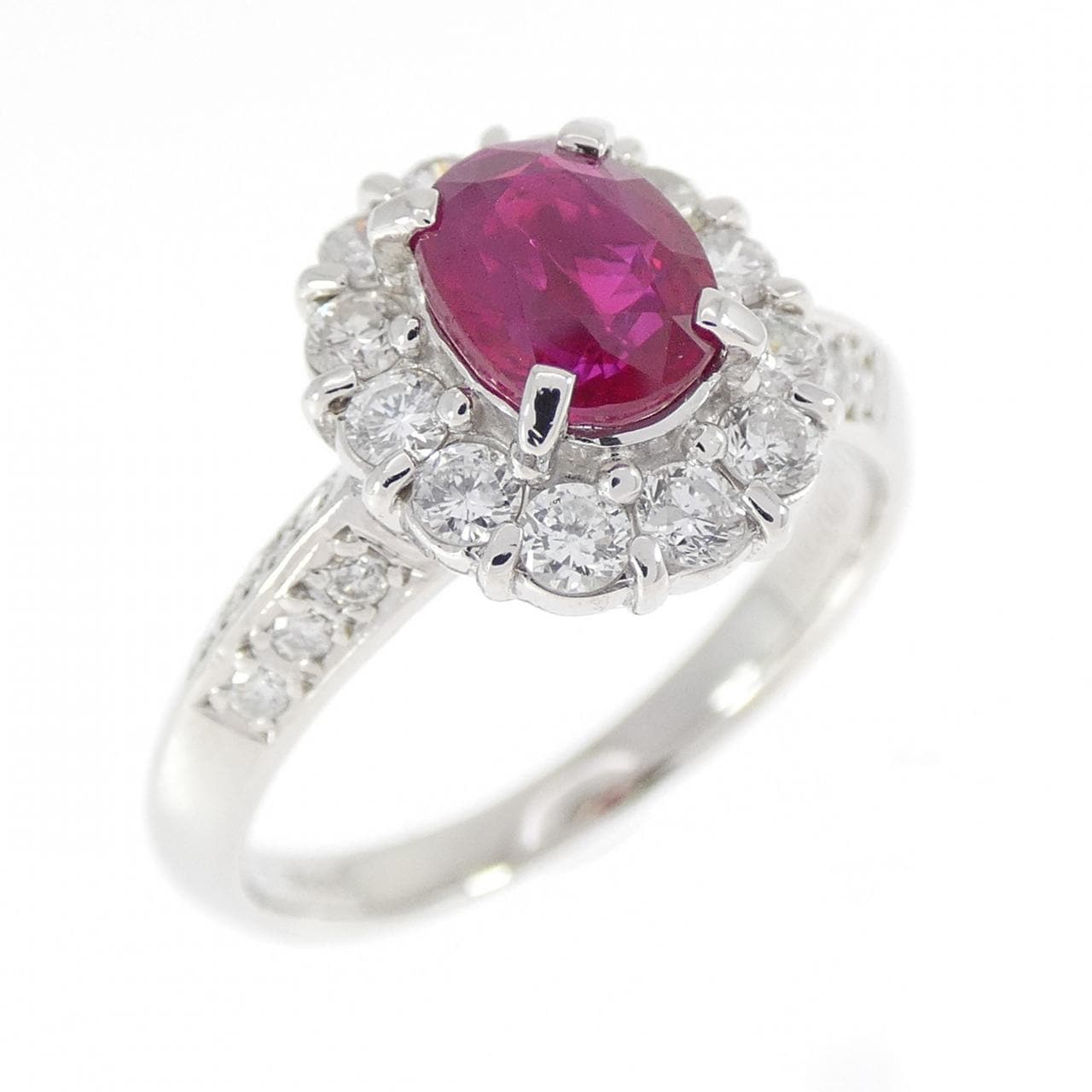 PT900 ルビー リング 1.12CT