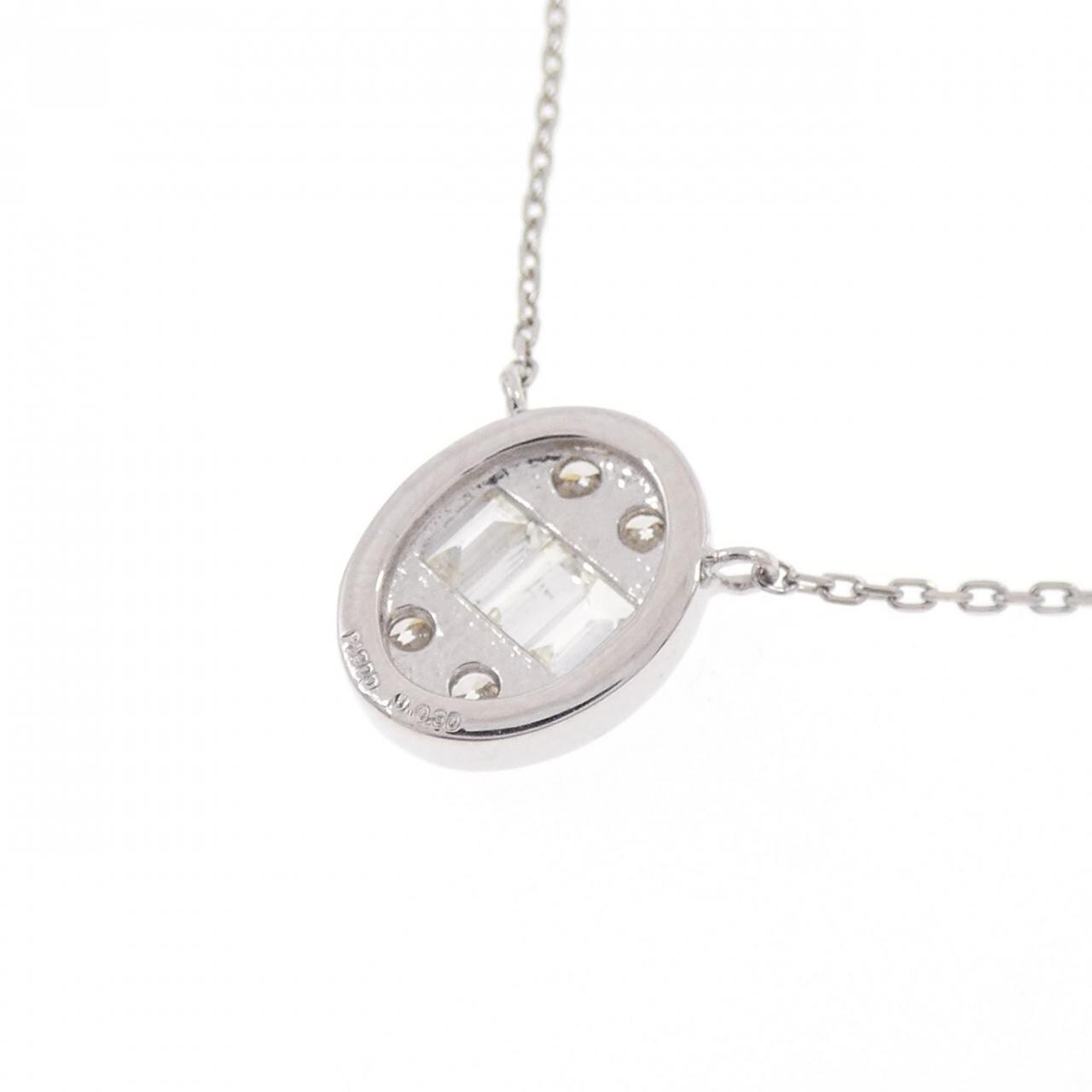 【新品】PT ダイヤモンド ネックレス 0.30CT