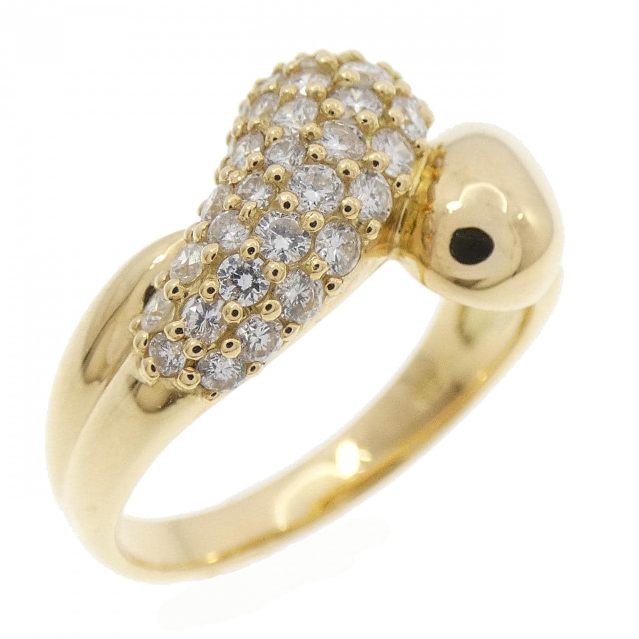 K18YG ダイヤモンド リング 0.50CT