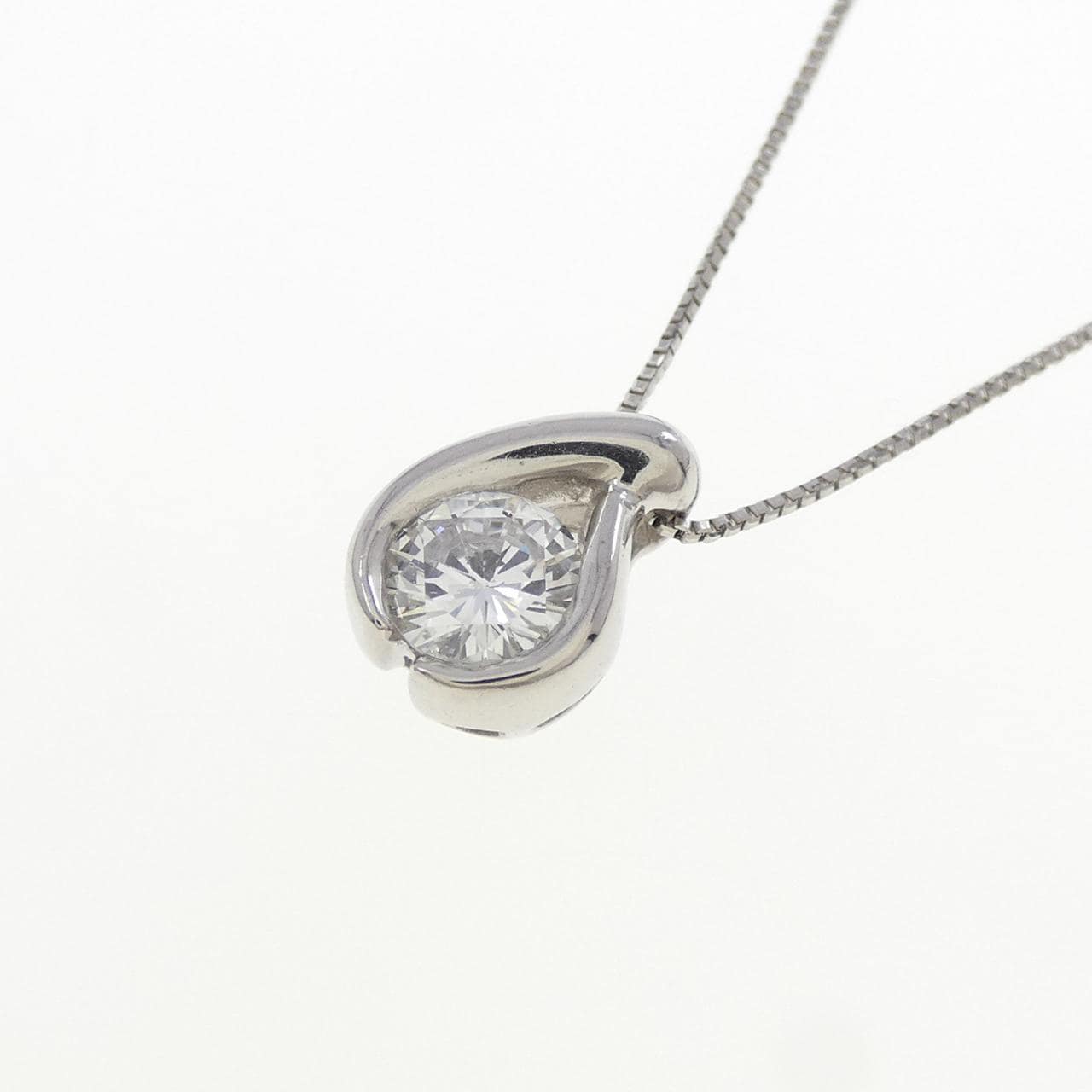 PT900/PT850 ダイヤモンド ネックレス 0.43CT
