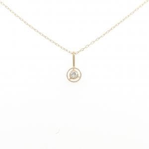 K18YG ダイヤモンド ネックレス 0.07CT