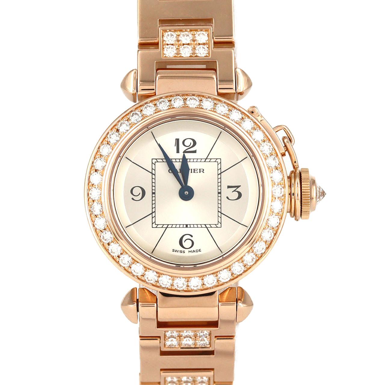 カルティエ ミスパシャ PG/D･ブレスD WJ124019 PG･RG クォーツ