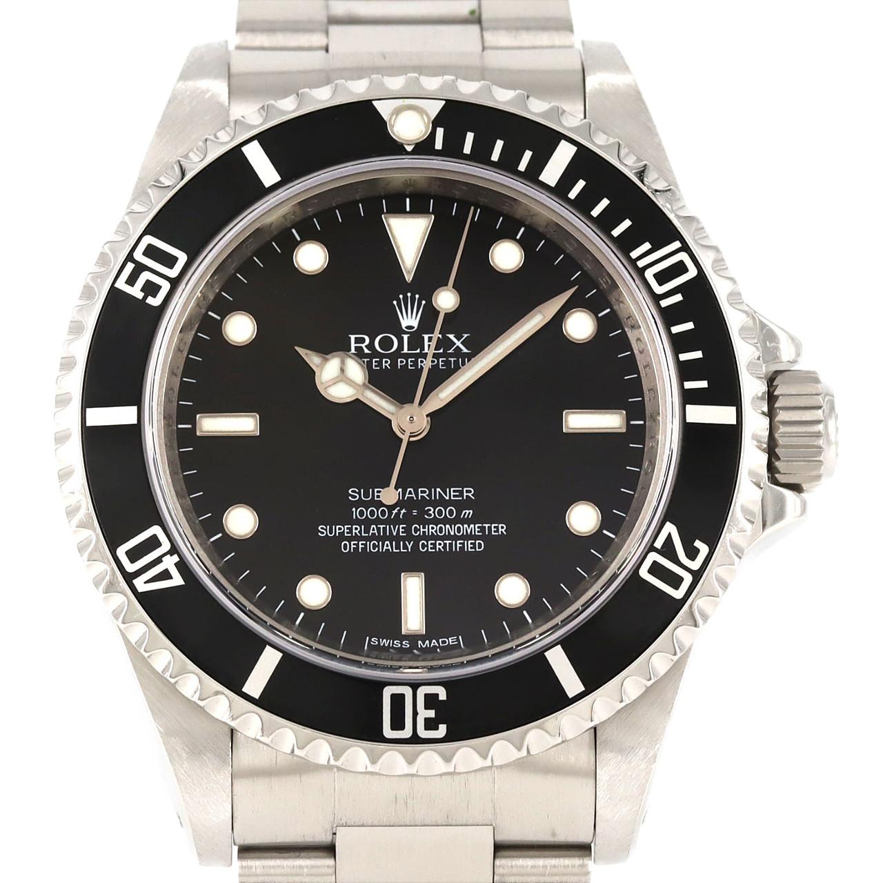 ロレックス サブマリーナーノンデイト 14060M SS 自動巻 G番