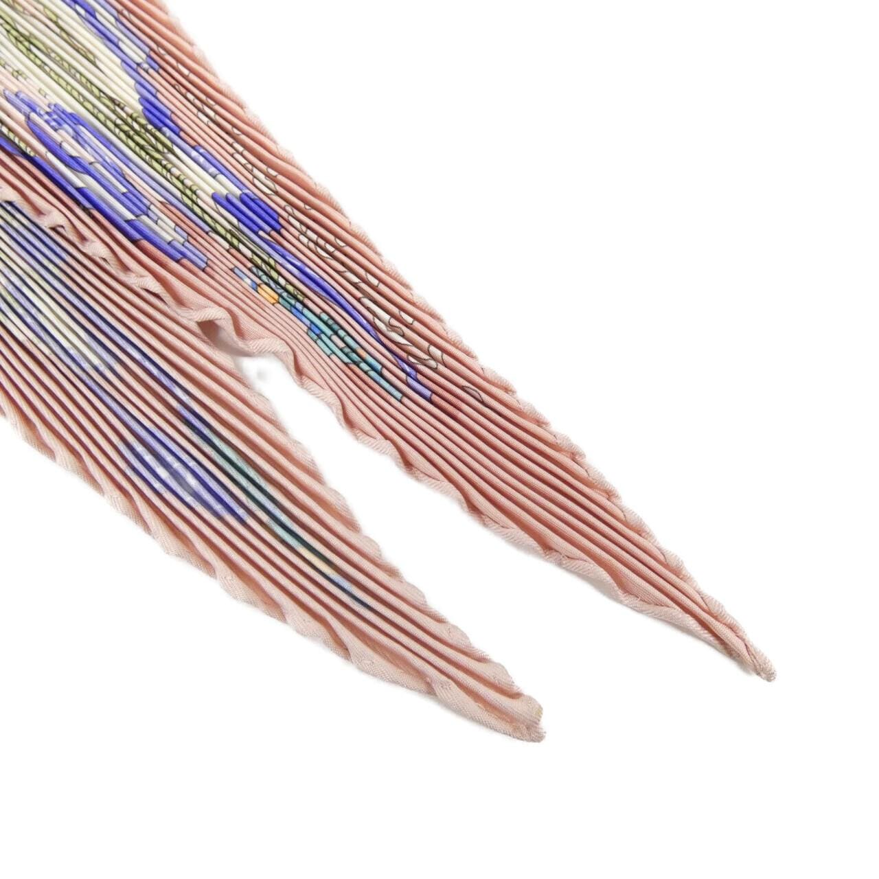 エルメス NOEL AU 24 FAUBOURG プリーツ スカーフ