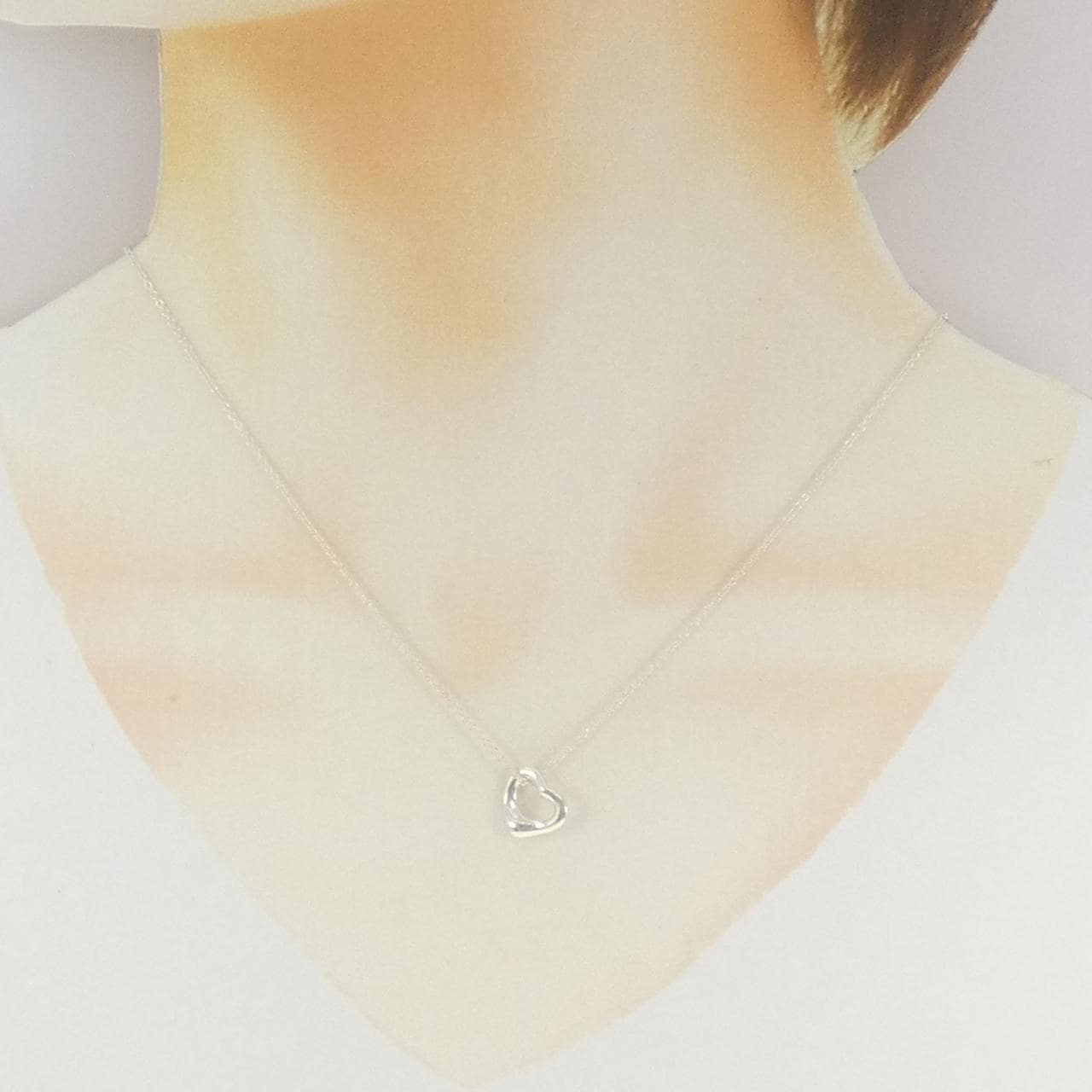 ティファニー オープンハート ネックレス