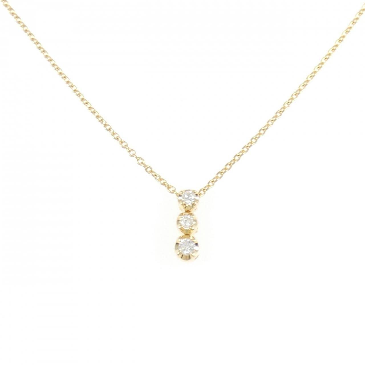 スタージュエリー ダイヤモンド ネックレス 0.06CT